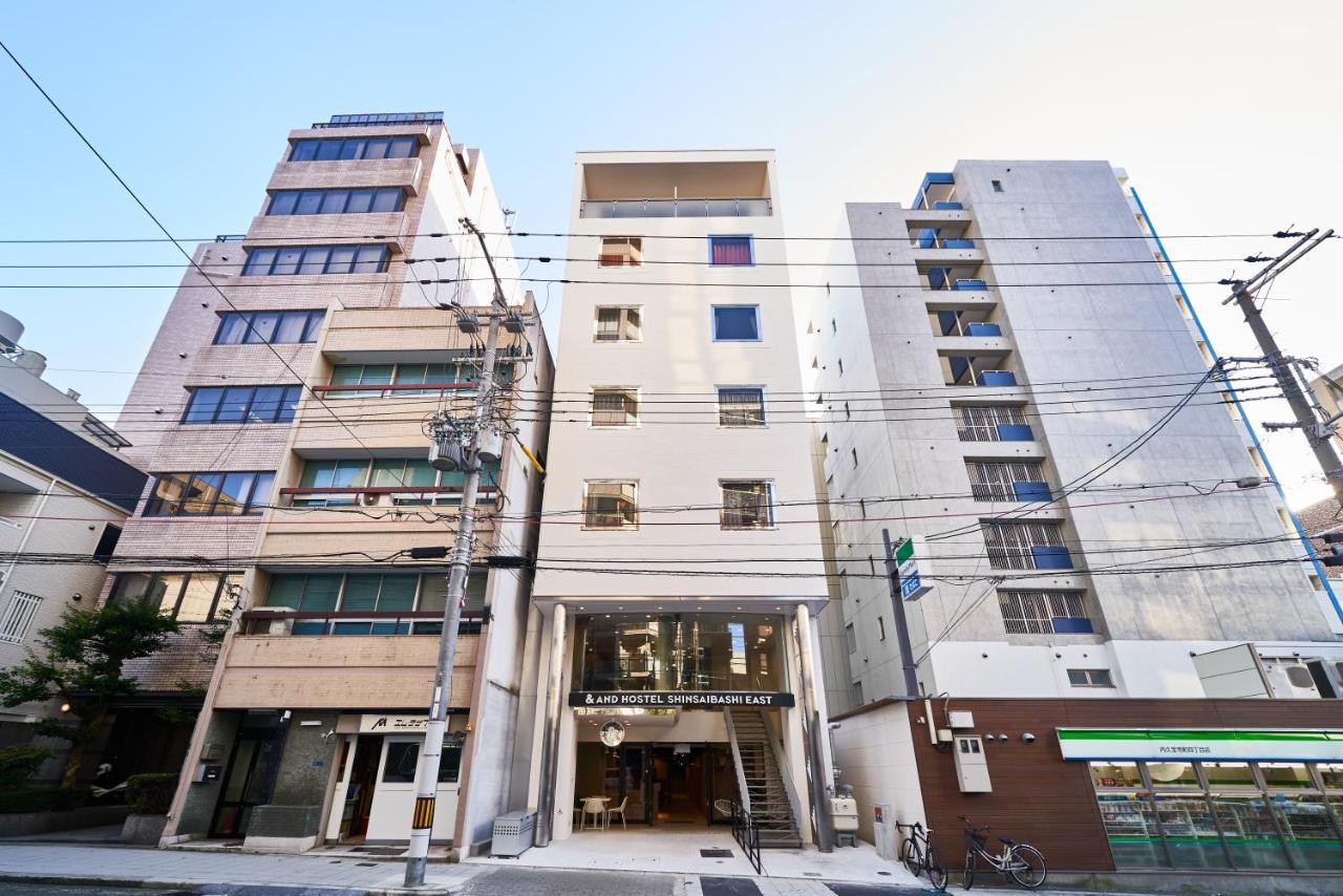 &And Hostel Shinsaibashi East Osaka Luaran gambar